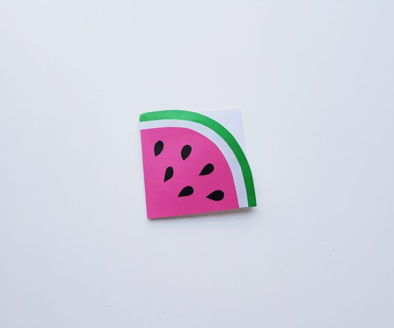 Fruit Corner Bookmark: Summer Craft Idea for Kids