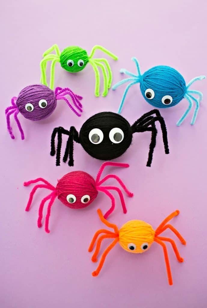 yarn spiders