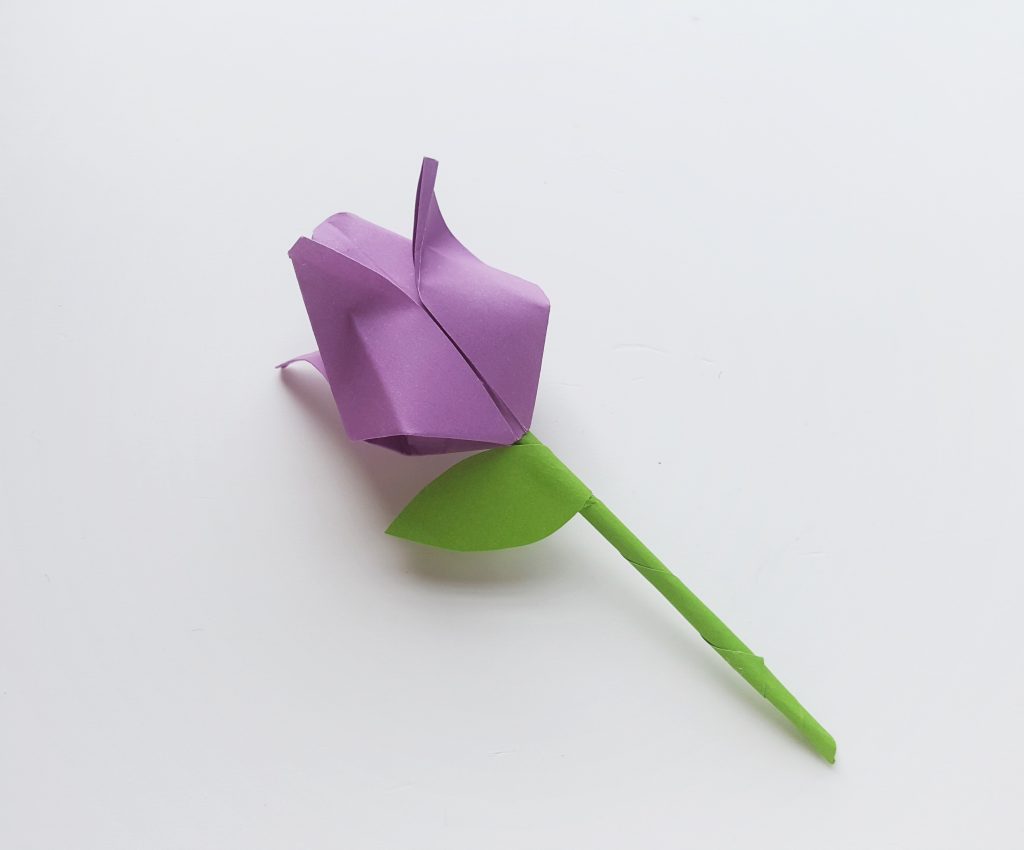 origami paper tulip